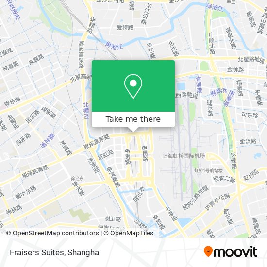 Fraisers Suites map