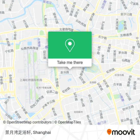 景月湾足浴轩 map