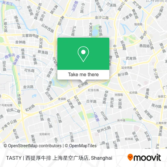 TASTY | 西提厚牛排 上海星空广场店 map