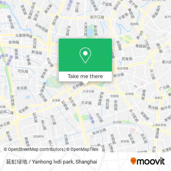 延虹绿地 / Yanhong lvdi park map