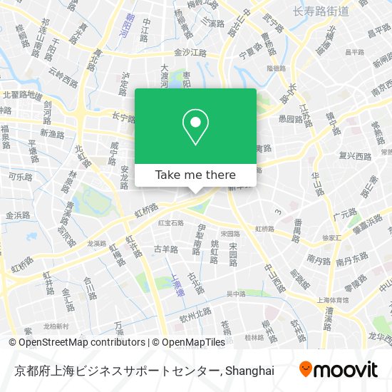 京都府上海ビジネスサポートセンター map
