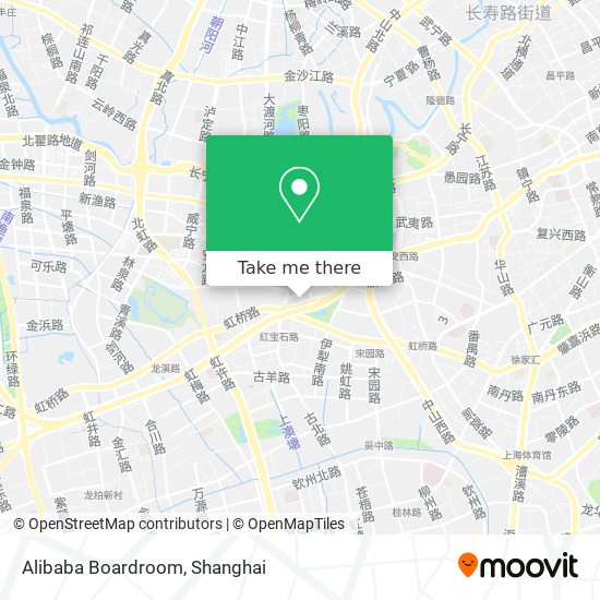 Alibaba Boardroom map