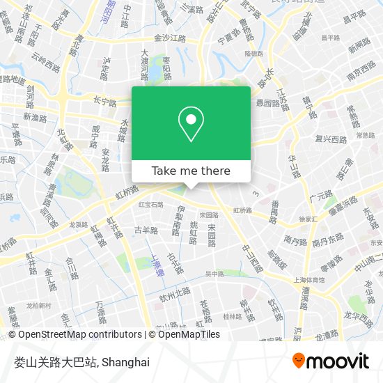 娄山关路大巴站 map