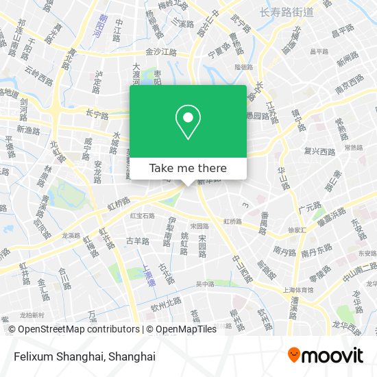 Felixum Shanghai map