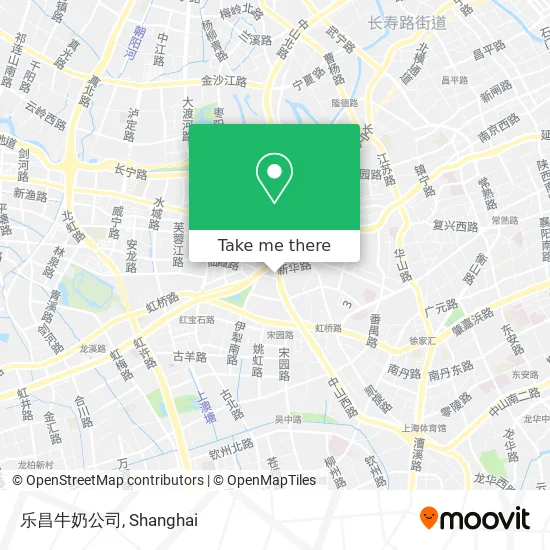 乐昌牛奶公司 map