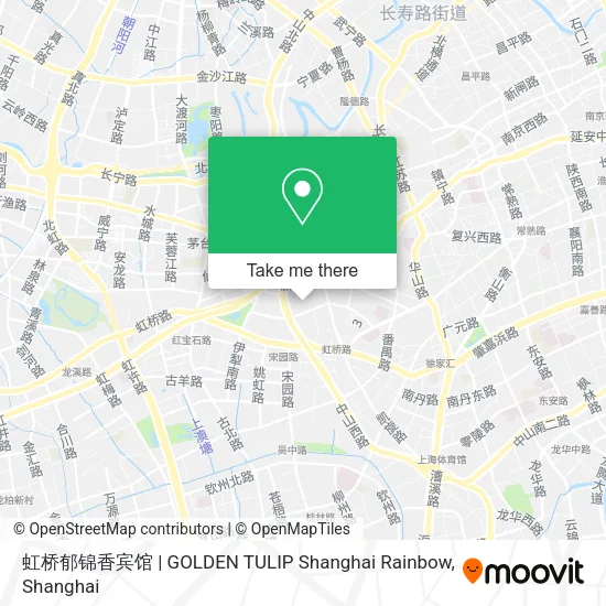 虹桥郁锦香宾馆 | GOLDEN TULIP Shanghai Rainbow map
