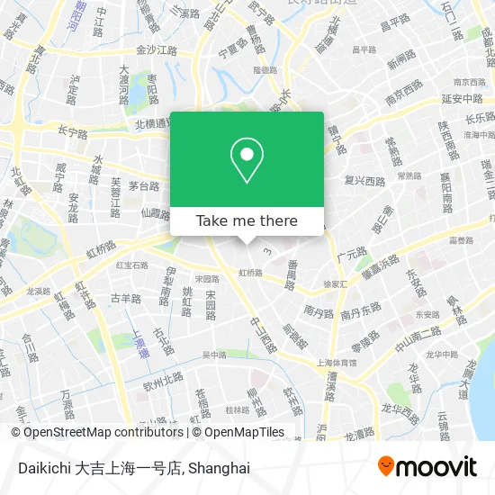 Daikichi 大吉上海一号店 map