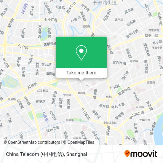 China Telecom (中国电信) map