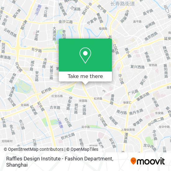 Raffles Design Institute - Fashion Department map