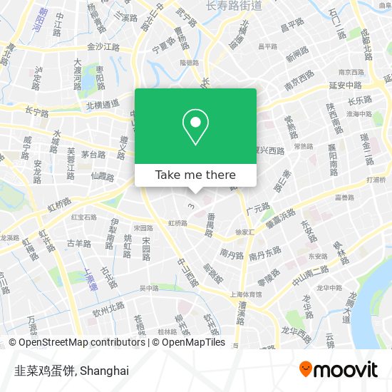 韭菜鸡蛋饼 map