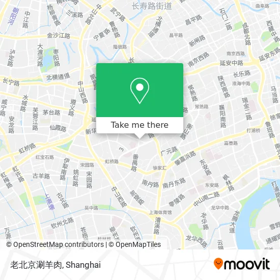 老北京涮羊肉 map