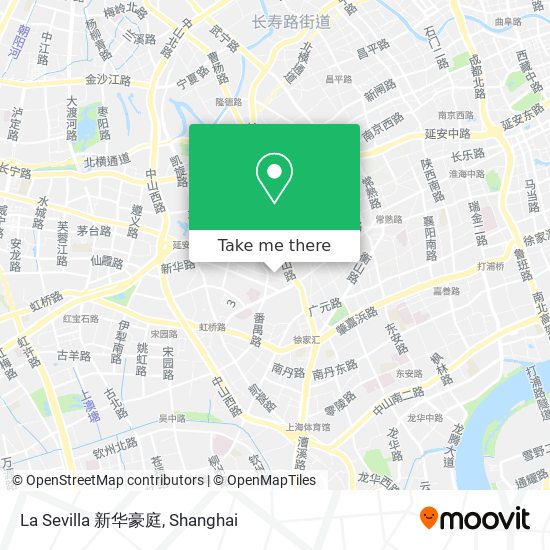 La Sevilla 新华豪庭 map