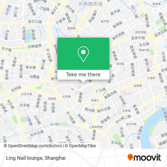 Ling Nail lounge map