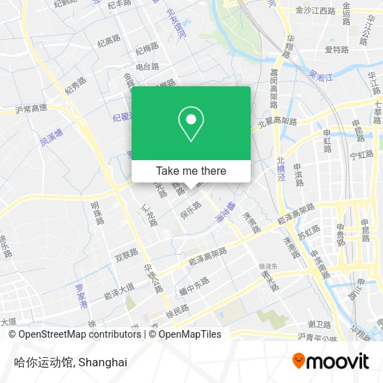 哈你运动馆 map