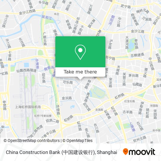 China Construction Bank (中国建设银行) map