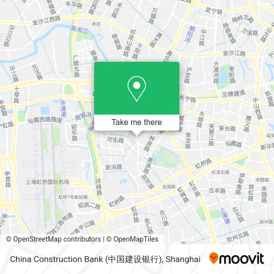 China Construction Bank (中国建设银行) map