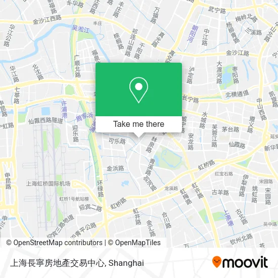 上海長寧房地產交易中心 map