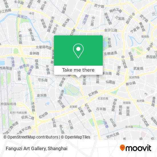 Fanguzi Art Gallery map
