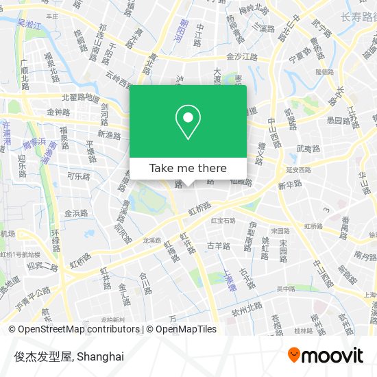 俊杰发型屋 map