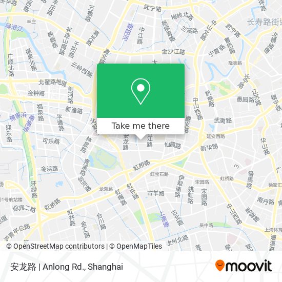 安龙路 | Anlong Rd. map