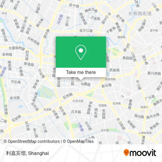 利嘉宾馆 map