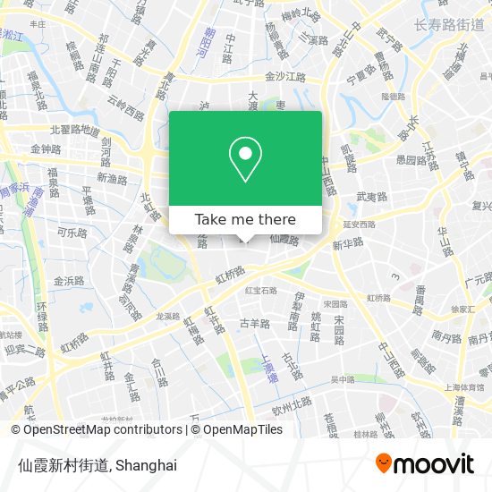 仙霞新村街道 map
