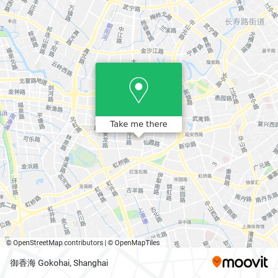 御香海 Gokohai map