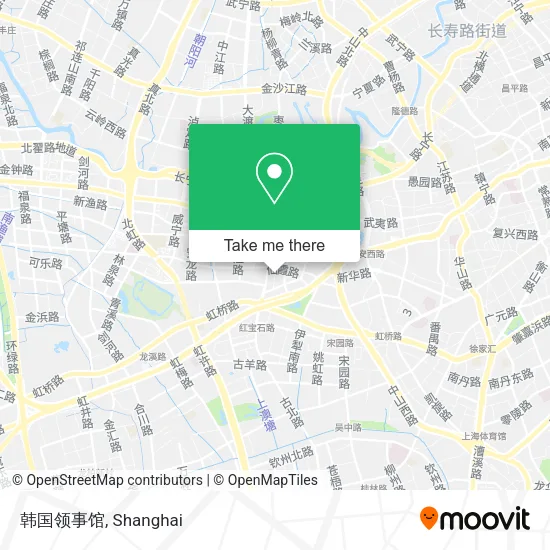 韩国领事馆 map