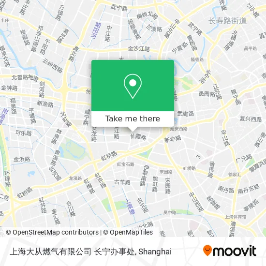上海大从燃气有限公司 长宁办事处 map