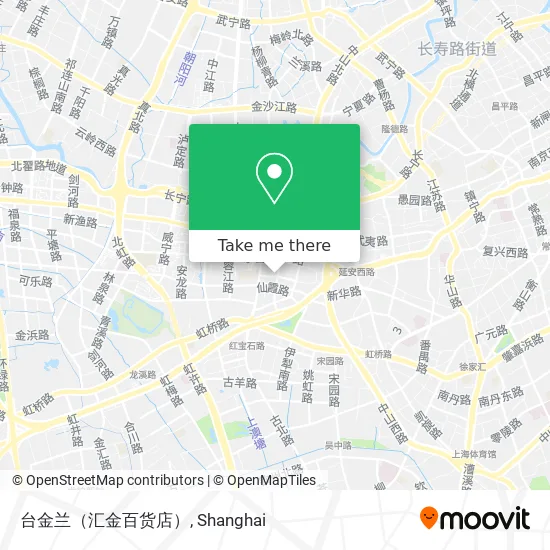 台金兰（汇金百货店） map