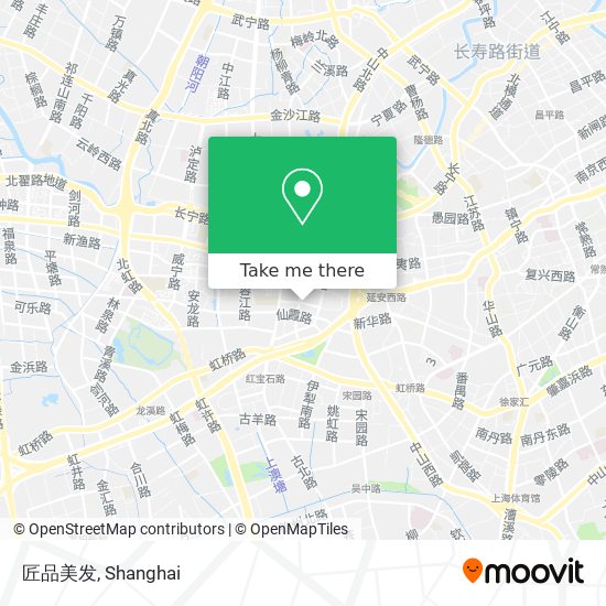 匠品美发 map