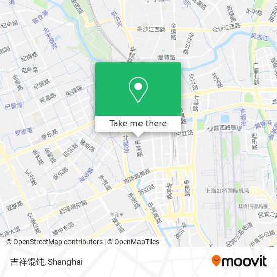 吉祥馄饨 map