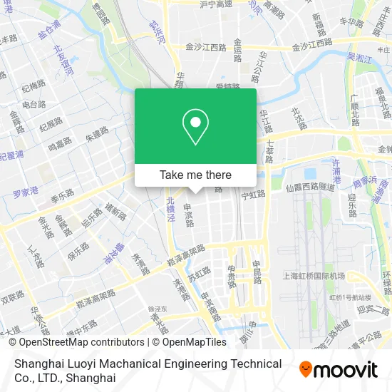 Shanghai Luoyi Machanical Engineering Technical Co., LTD. map
