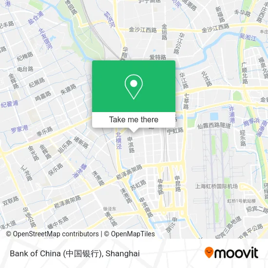 Bank of China (中国银行) map