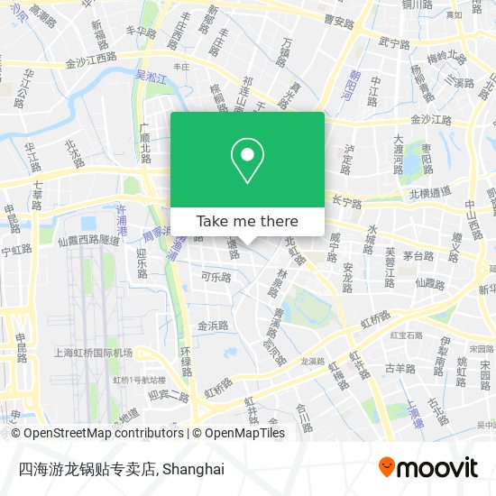 四海游龙锅贴专卖店 map