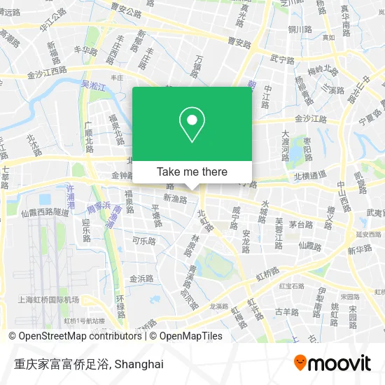 重庆家富富侨足浴 map
