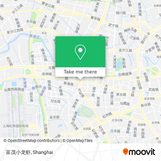 富茂小龙虾 map