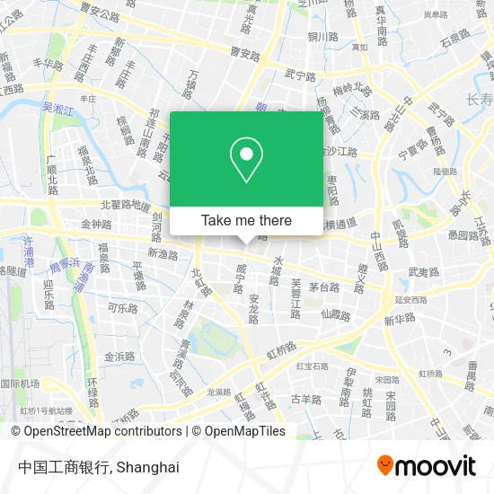 中国工商银行 map