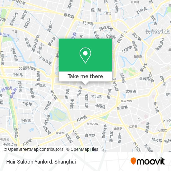 Hair Saloon Yanlord map
