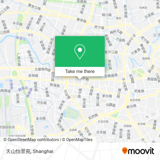 天山怡景苑 map
