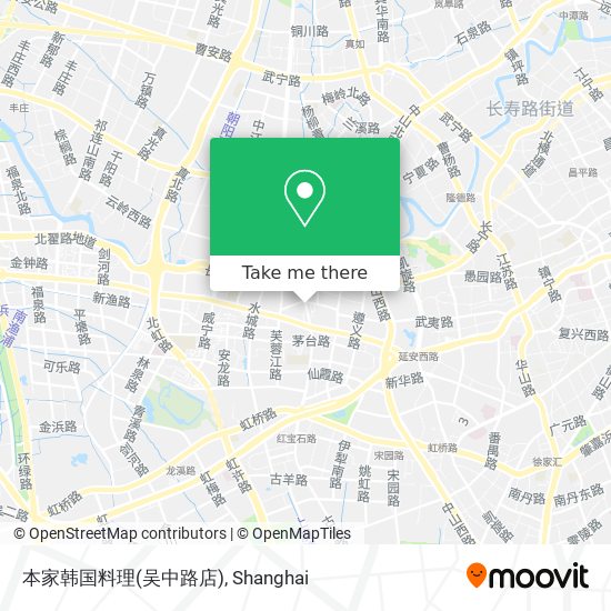 本家韩国料理(吴中路店) map