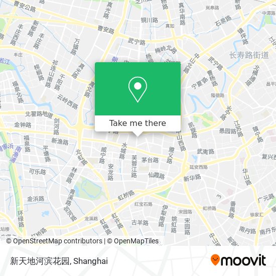 新天地河滨花园 map