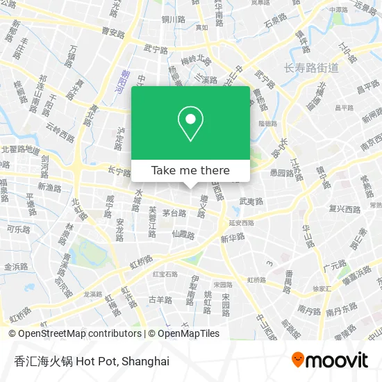 香汇海火锅  Hot Pot map