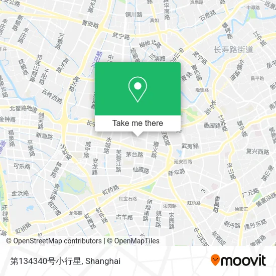 第134340号小行星 map