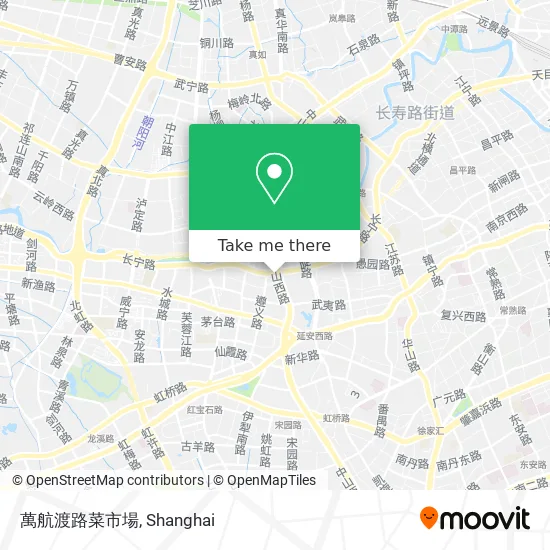 萬航渡路菜市場 map