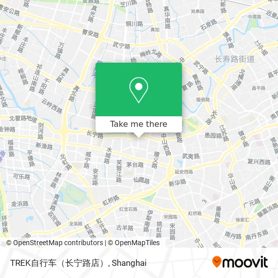 TREK自行车（长宁路店） map