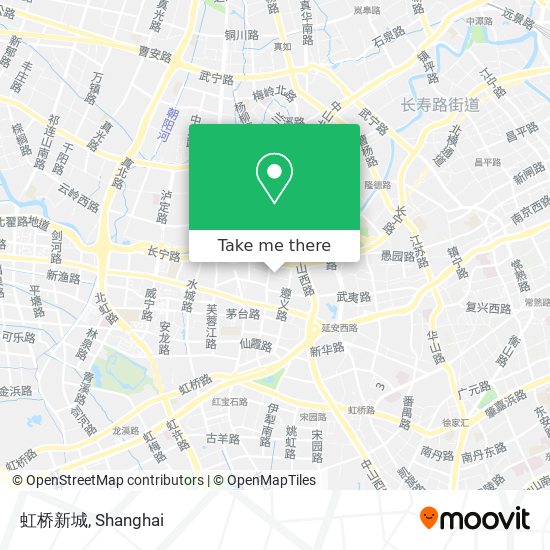 虹桥新城 map