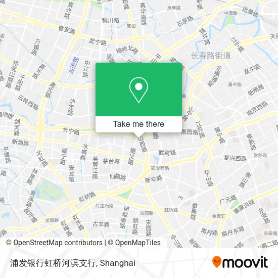 浦发银行虹桥河滨支行 map