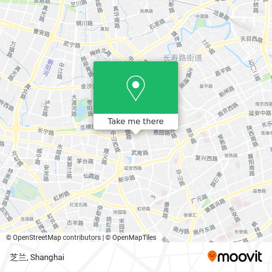 芝兰 map