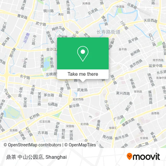 鼎茶 中山公园店 map